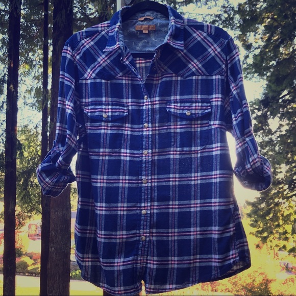 🍁Fall Plaid Top - Picture 1 of 6